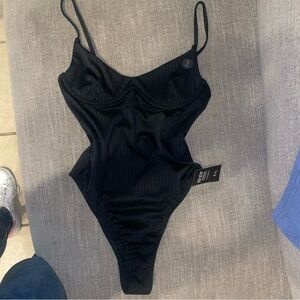 Cotton On Black One Piece Swimsuit